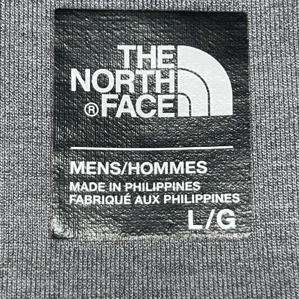 The North Face Thermal 3D Full Zip Jacket Mens‎ Size Large Gray & Black NF0A2TDD